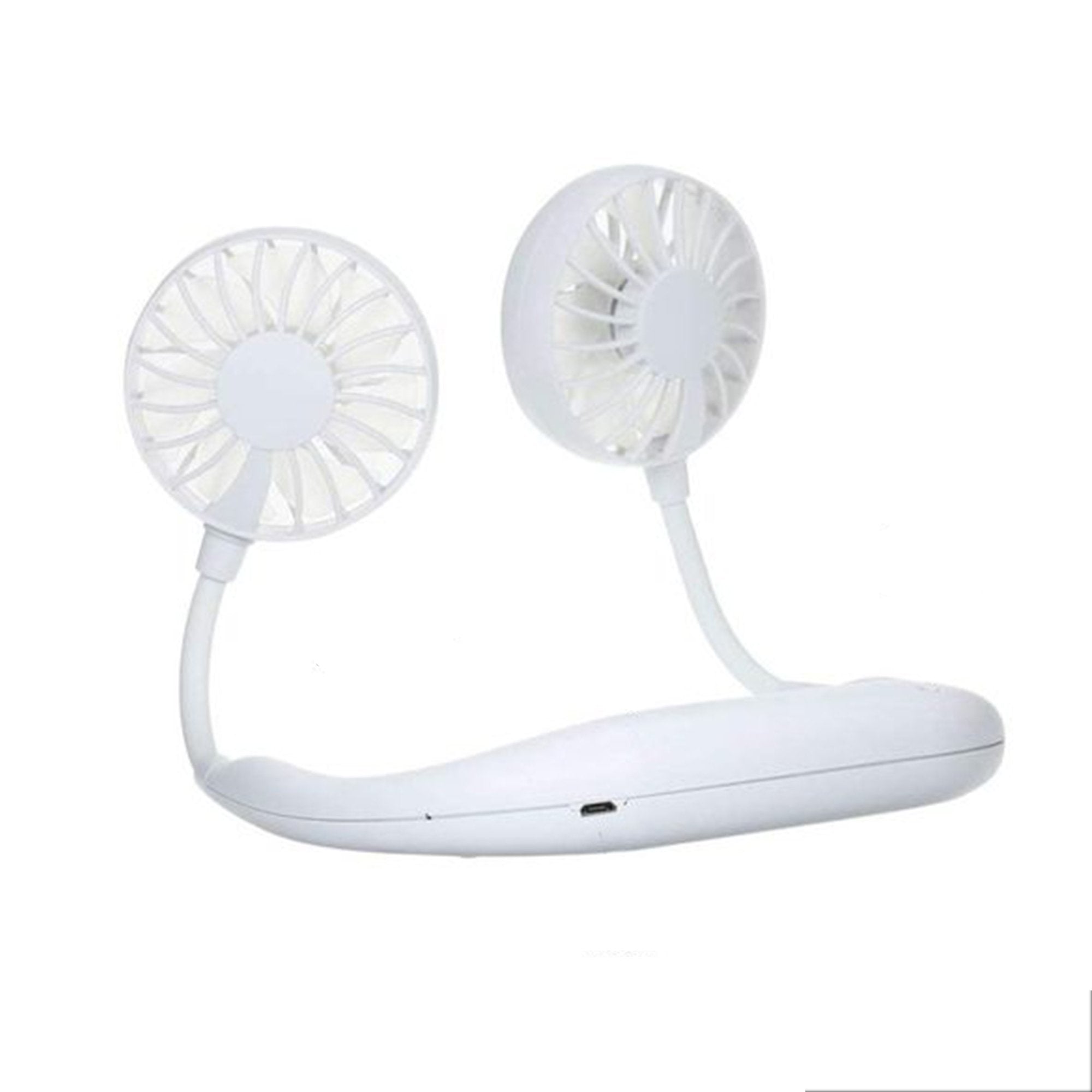 1183 Portable Rechargeable Wearable Strong Airflow Quiet Operation Hanging Neck Fan - SkyShopy 1183 Portable Rechargeable Wearable Strong Airflow Quiet Operation Hanging Neck Fan - SkyShopy